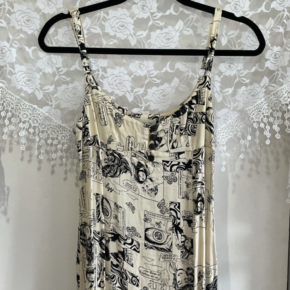 Urban Outfitters Teira Slit Midi Dress - Picture 3 of 7